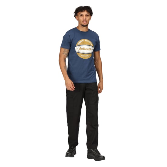 Regatta Mens Original Cotton T-Shirt (Dark Denim)