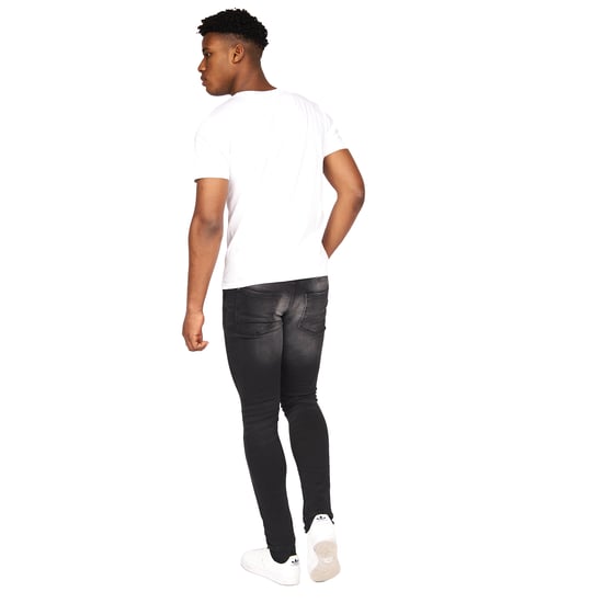Crosshatch Heren Barbeck Slim Jeans (Zwart wassen) - Image 5