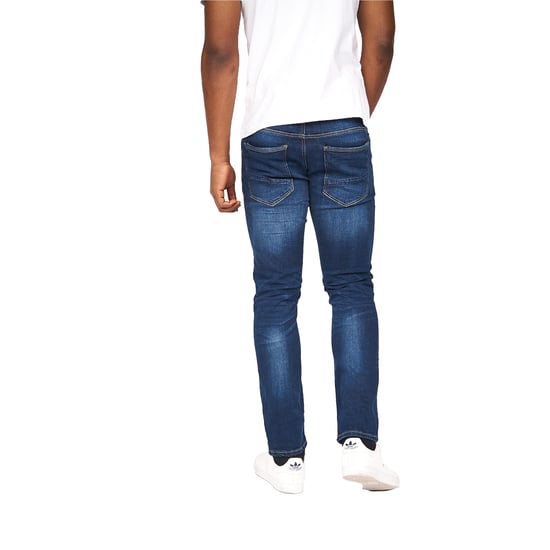 Crosshatch Heren Cadman Rechte Jeans (Stone Wash) - Image 2