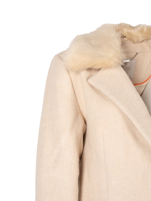 Guess Coat Woman's Beige