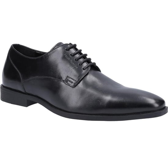 Hush Puppies Boys Ezra Leather Shoes (Black) - Image 1