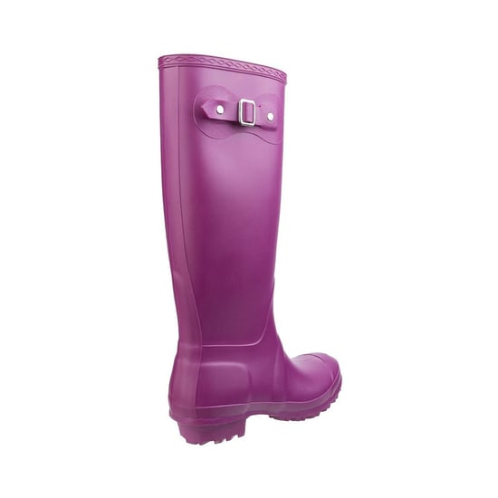 Cotswold Sandringham Buckle-Up Womens Wellington Boots (Berry)