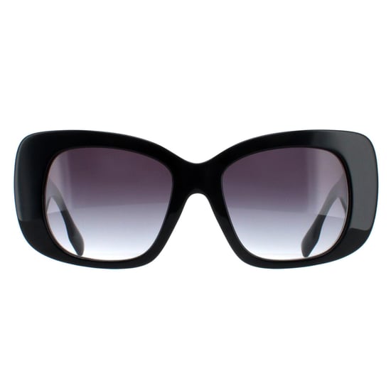 Burberry Square Womens Black Grey Gradient BE4410