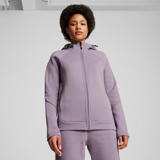 PUMA Womens EVOSTRIPE Full-Zip Hoodie
