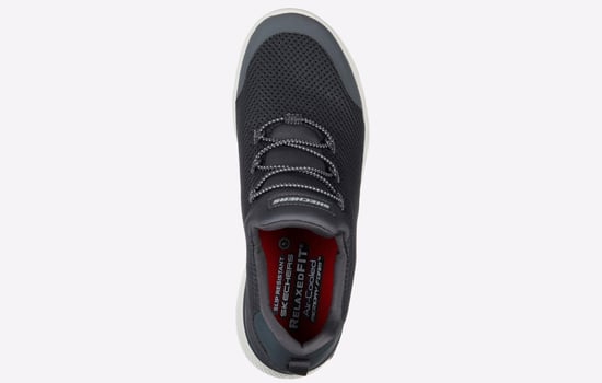 Skechers Workwear Marsing Waiola SR Mesh Dames Charcoal Sneakers - Image 4