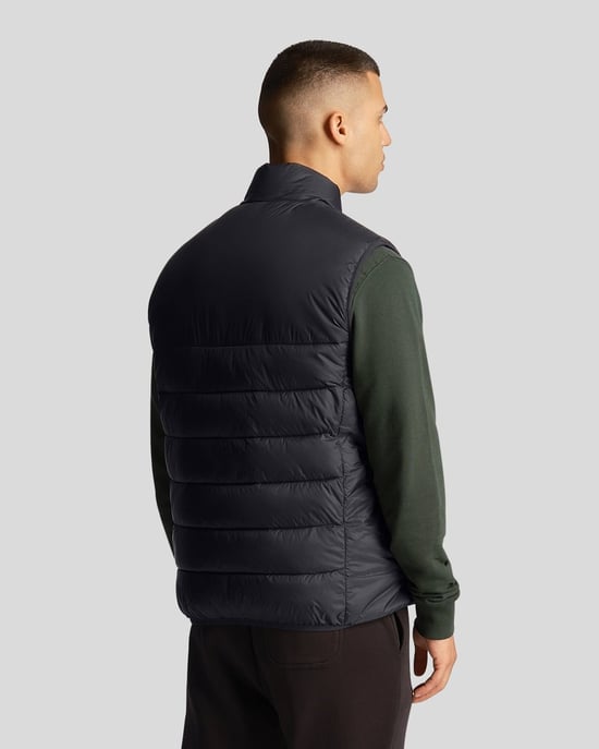 Lyle & Scott Mens Wadded Gilet - Image 4