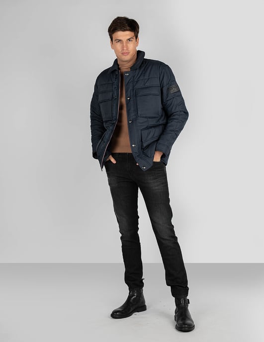 Tommy Hilfiger Jacket Quilted Airfield Men's Blue - Image 2