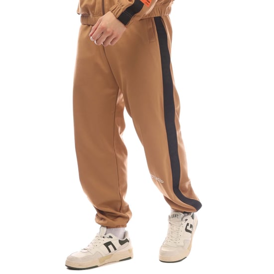Men's Heron Preston Logo Track Pants in Brown
