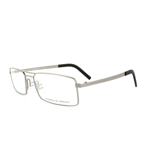 Porsche Design Rectangular Light Gun Mens  Glasses Frames