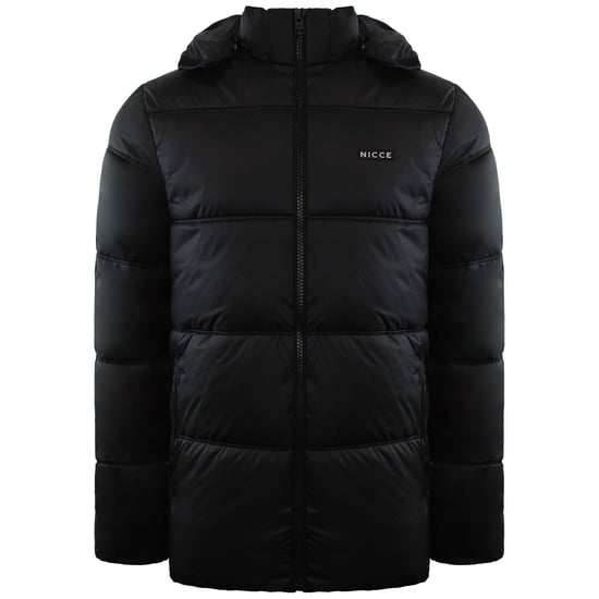 Nicce Expo Mens Black Padded Jacket - Image 2