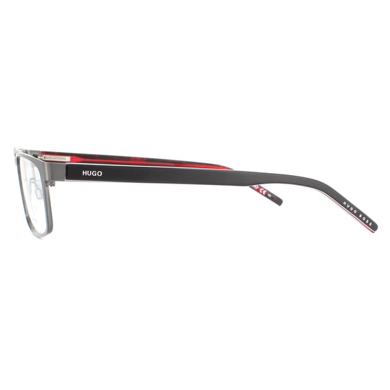 Hugo by Hugo Boss Brillenkaders HG 1075 R80 Semi-Mat Donker Ruthenium Heren - Image 3