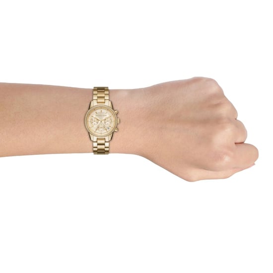 Michael Kors MK6356 Ritz Chronograph Ladies Watch - Image 5