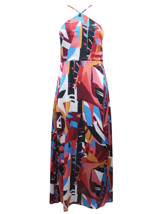 SFERA Abstract Halterneck Dress