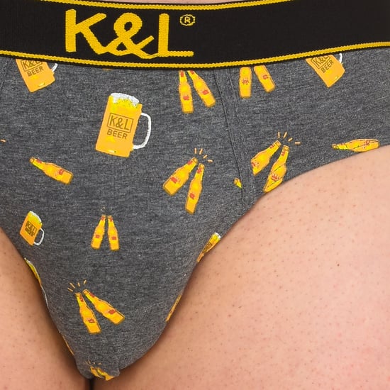 Pack-2 Slips Funny breathable fabric KL2007 man