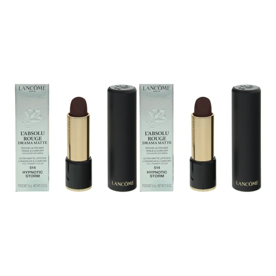 Lancome L'Absolu Rouge Drama Matte Lipstick 3.4g 514 Hypnotic Storm x 2