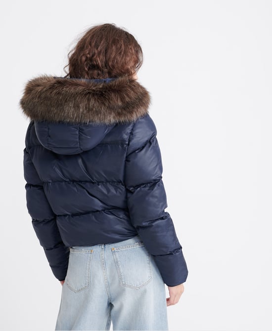Superdry Sport Puffer Borg Crop Jacket