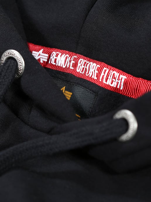Alpha Industries Dark Side Hoody Black Reflective - Image 3