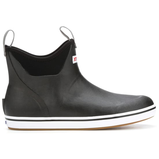 Xtratuf Ankle Deck Rubber Black Wellington Boots - Image 3