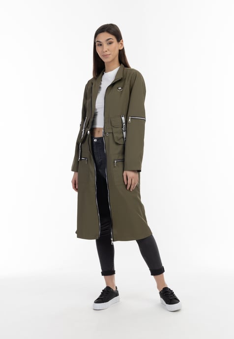 Mymo Coat women olive - Image 2