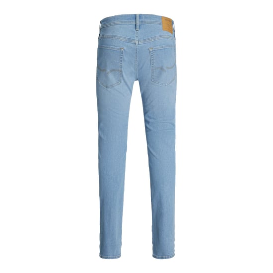 JACK & JONES Mens Tapered Fit Denim Comfort Fit Blue Jeans