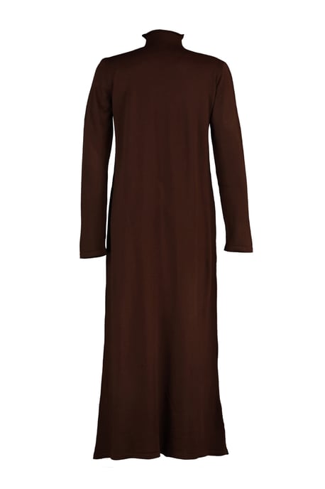 Trendyol Vrouw/Meisje Coltrui Verschuiving Maxi Bescheiden jurk - Image 6