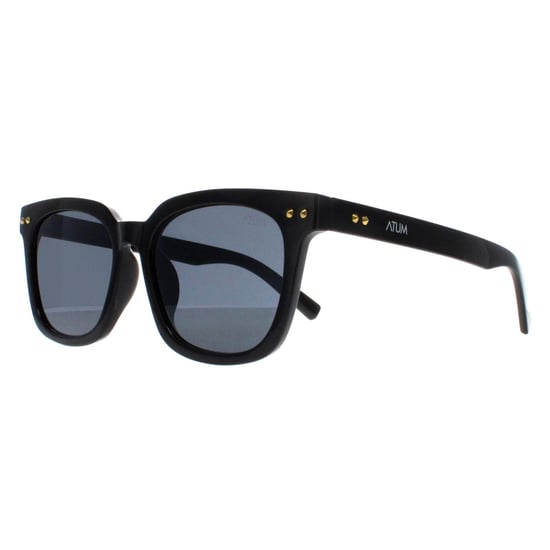 Atum Square Unisex Shiny Black Smoke Grey Meraki