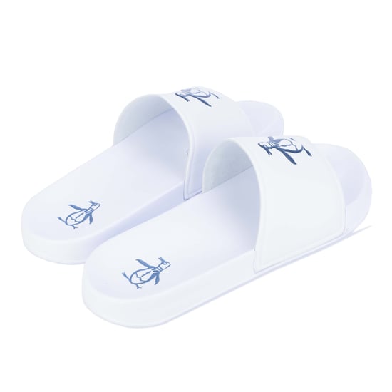 Men's Original Penguin Pier Pool Slider in White