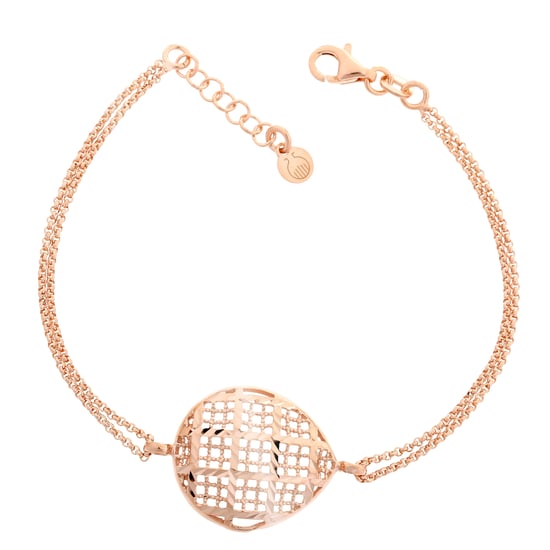 Orphelia 'Pina' Dames 925 Sterling Zilveren Armband - Roze ZA-7191/RG - Image 1