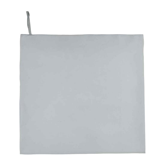 SOLS Atoll 100 Microfibre Bath Sheet (Pure Grey) - Image 1
