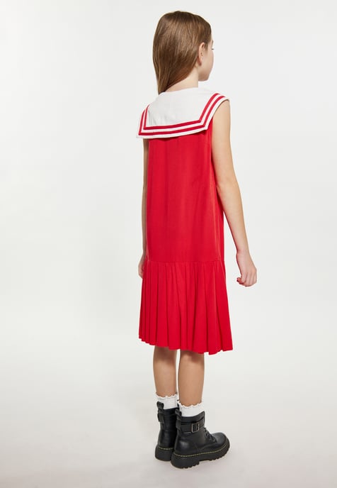 Dreimaster Dress red - Image 4
