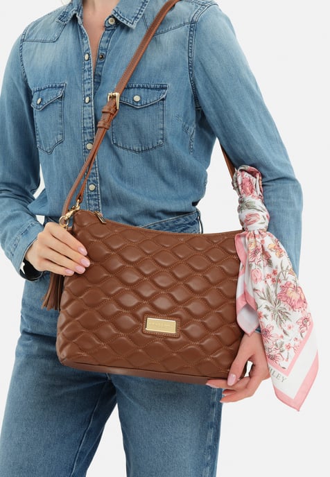 Laura Ashley Tan Shoulder Bag - Image 5