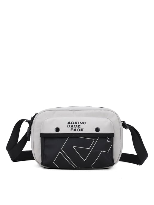 Aoking Shoulder Bag Unisex GREY - Image 1