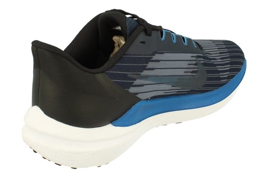 Nike Air Winflo 9 Mens Blue Trainers - Image 3