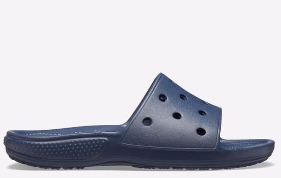 Crocs Classic Crocs Slide Klassisk Slide Eva Marinblå Slides - Image 1