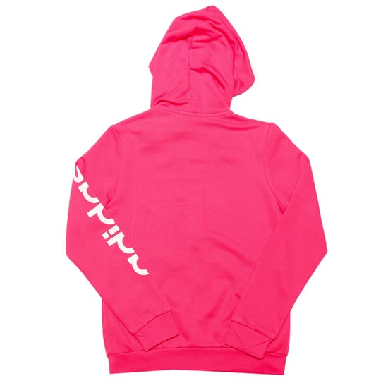 Girl's adidas Junior Linear Zip Hoody in Pink