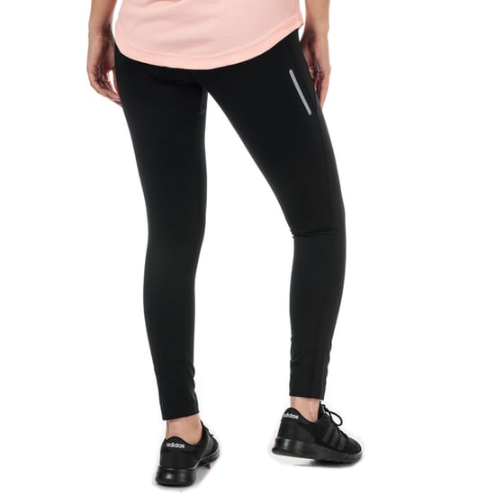 Women's adidas Gear Up Climawarm Long Tights in Black - Image 2