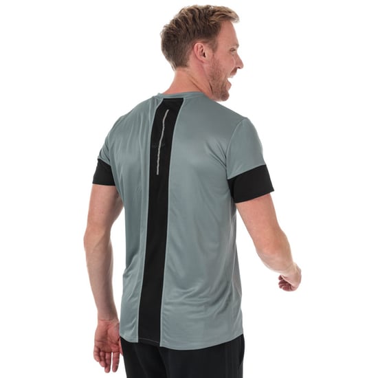 Men's adidas 25/7 Rise Up N Run Parley T-Shirt in Grey - Image 2