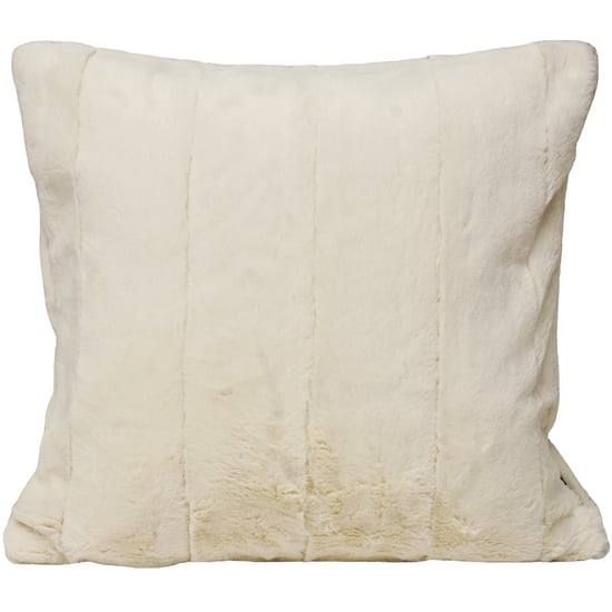 Empress 55X55 Poly Cushion Cream - Image 1