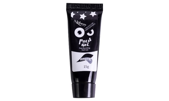 Envie Long Lasting And Attractive Fast Building Poly UV/LED Nail Gel 15g, White