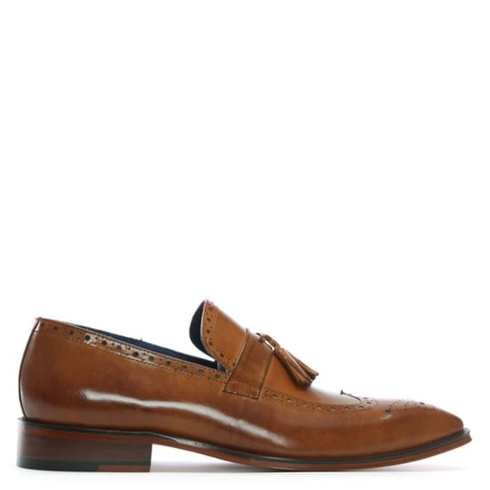 Daniel Evershot Leather Brogue Loafers