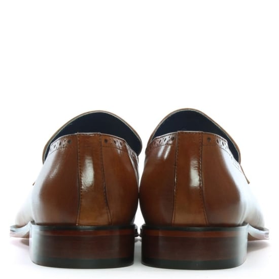 Daniel Evershot Leather Brogue Loafers