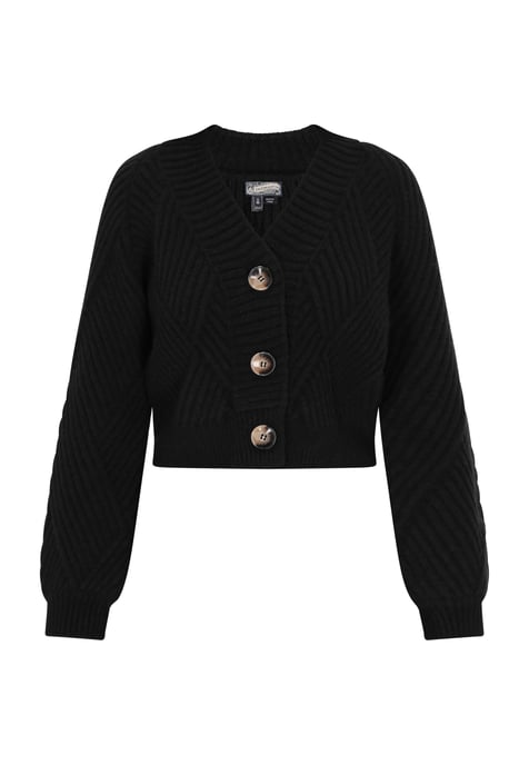 Dreimaster Cardigan women black - Image 1