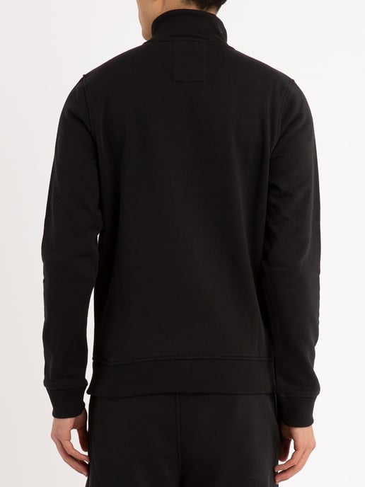 Luke 1977 Men's Sydney 1/4 Zip Sweat in Black - Image 3