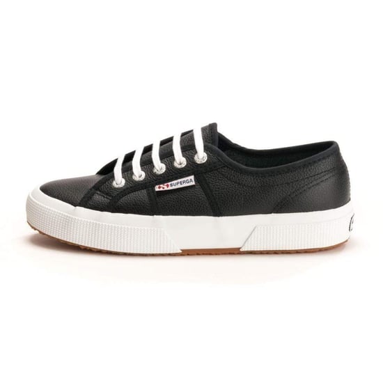 Superga 2750 Läderskor För Män I Svart/Vitt - Image 2