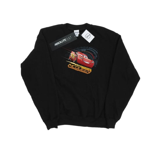 Disney Mens Cars Lightning McQueen Sweatshirt (Black)