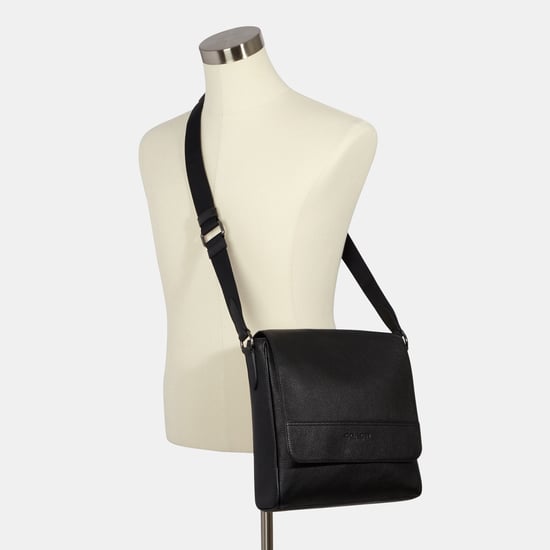 Houston Map Bag in Smooth Leather