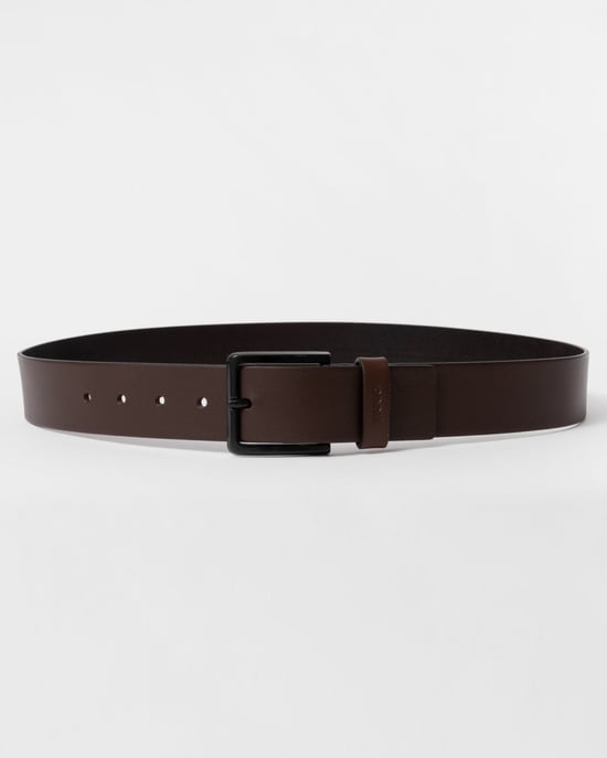 HUGO Gioni Mens Leather Belt NOS - Image 1