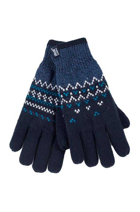 Heat Holders - Womens Nordic Fleece Lined Thermal Gloves - Image 1
