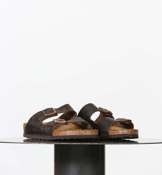 BIRKENSTOCK ARIZONA BRUINE PANTOFFEL - Image 2