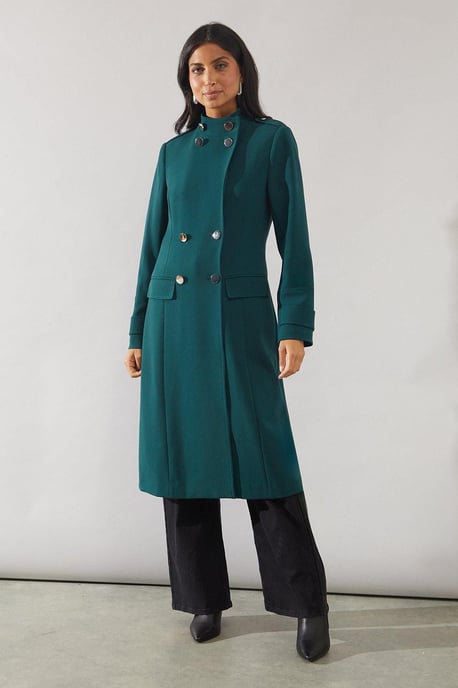 Wallis Berry Coat Womens Smart Jackets & Coats - Image 4